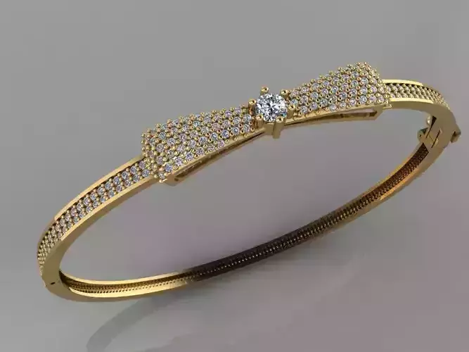 GC GOLD BRC022- Diamond BRACELET 
