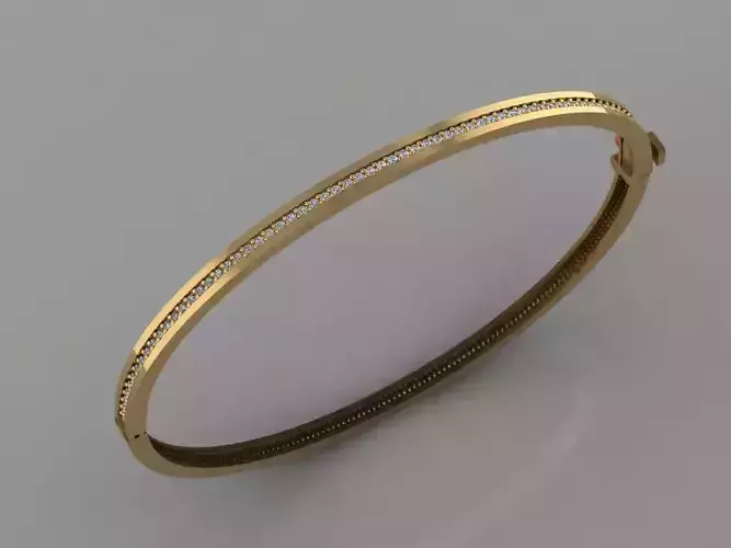 GC GOLD BRC023- Diamond BRACELET