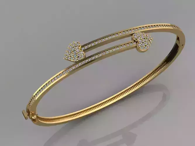 GC GOLD BRC024- Diamond BRACELET