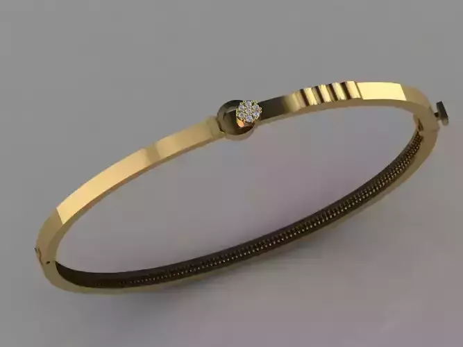 GC GOLD BRC026- Diamond BRACELET