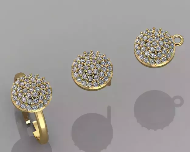 GC GOLD CM013- Diamond set