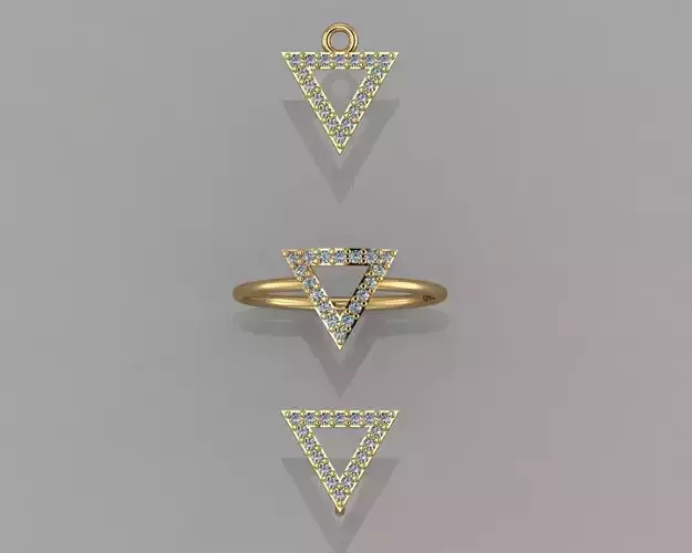 GC GOLD CM015- Diamond set 