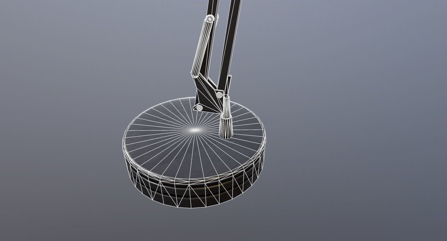 Desk Lamp Game Ready Low-poly 3D model_19