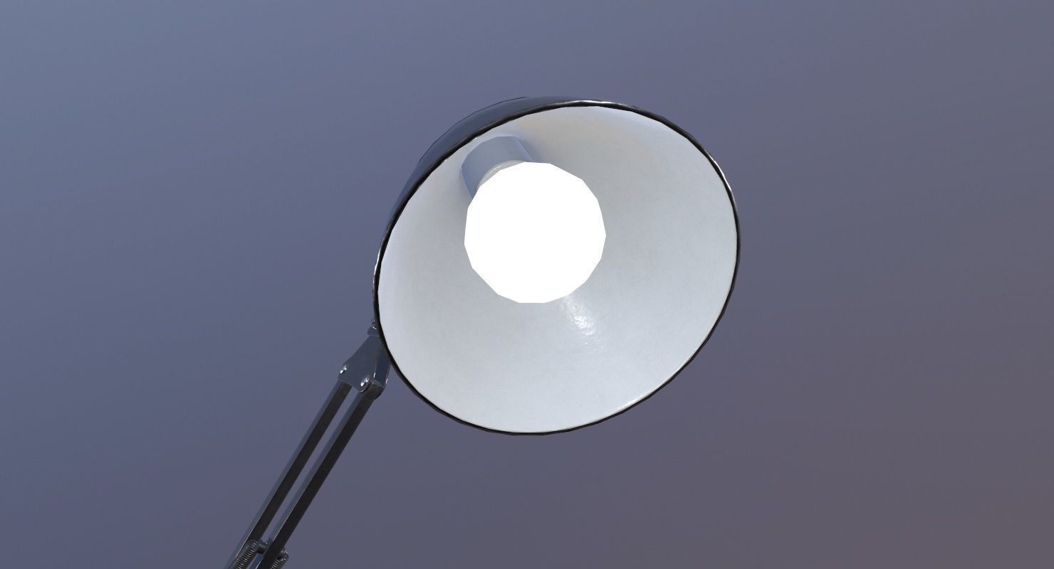 Desk Lamp Game Ready Low-poly 3D model_16