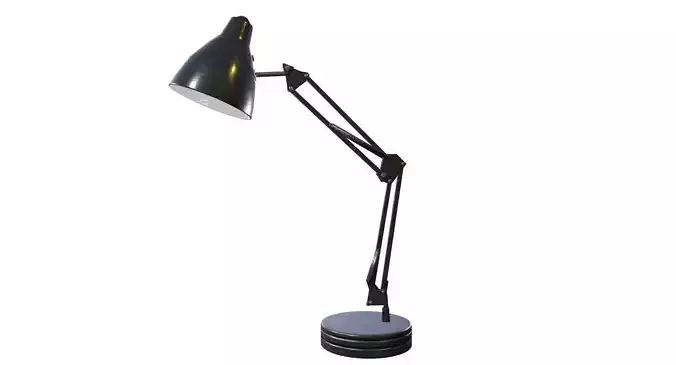 Desk Lamp Game Ready Low-poly 3D model