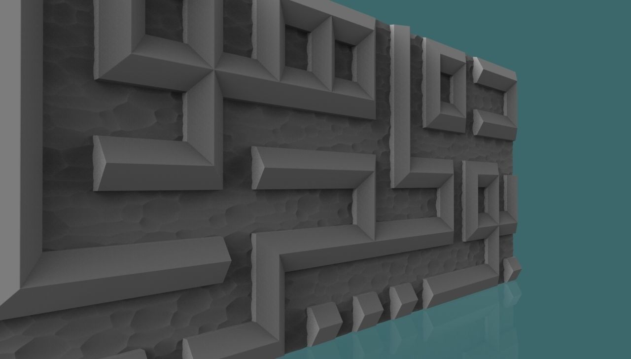 This too shall pass Islamic Calligraphy 3D print model_2