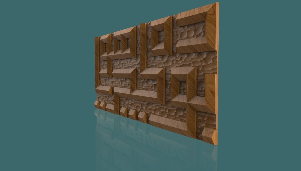 This too shall pass Islamic Calligraphy 3D print model_1