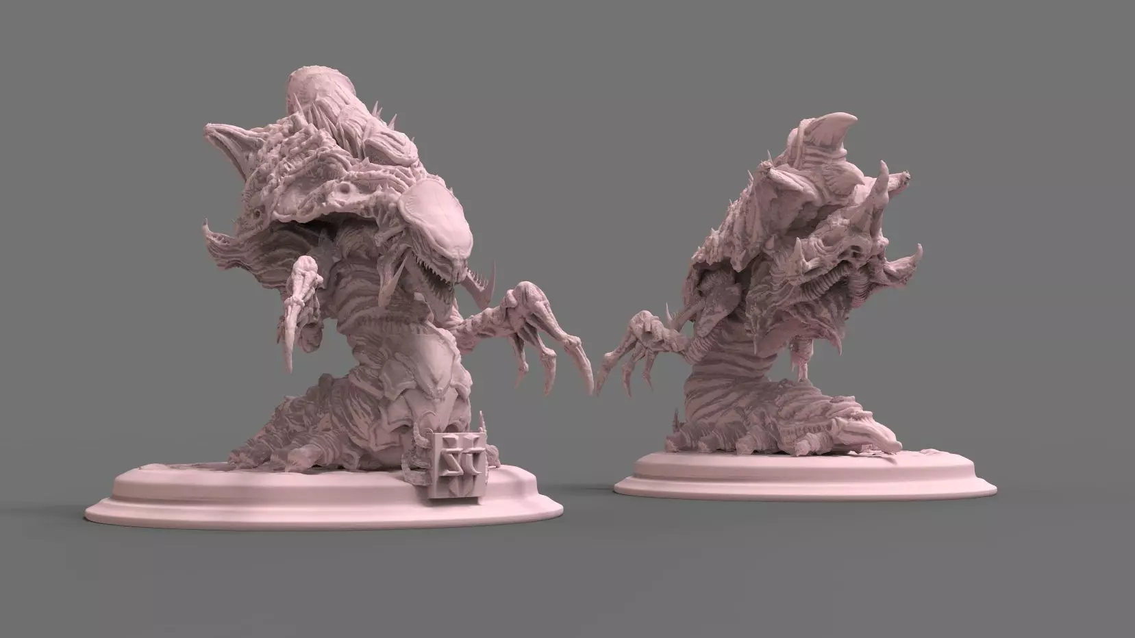 Hydralisk miniatures 3D print model_0