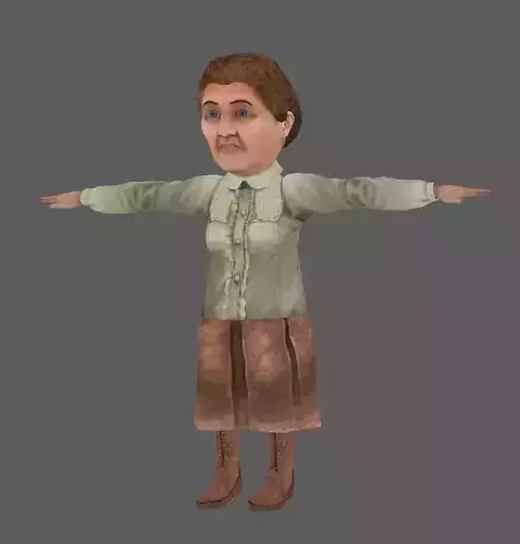 semirealistic old woman1