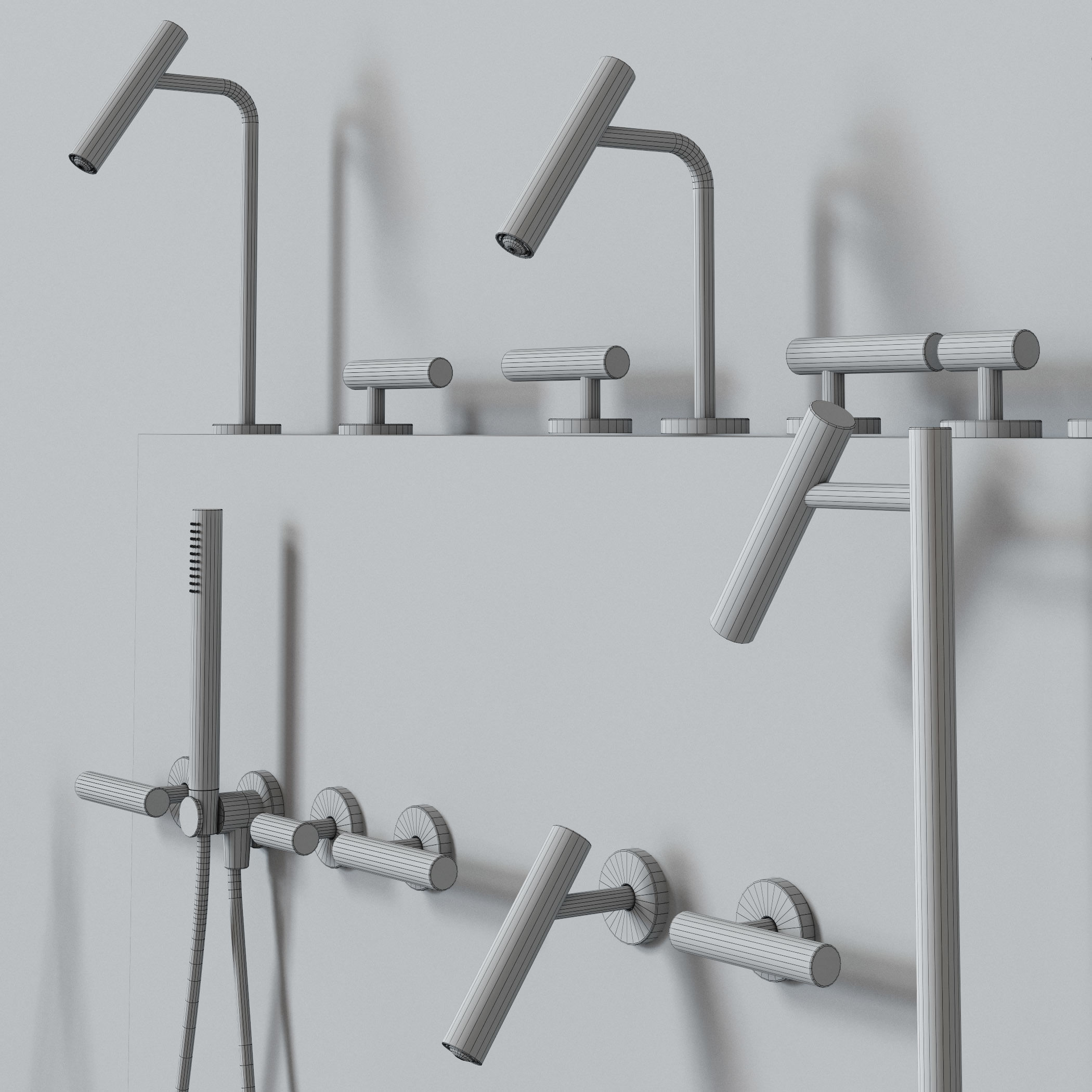 Cilindro collection by Falper 3D model_5