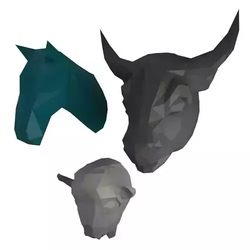 Sculpture Bigs Animals Marokka 3D model