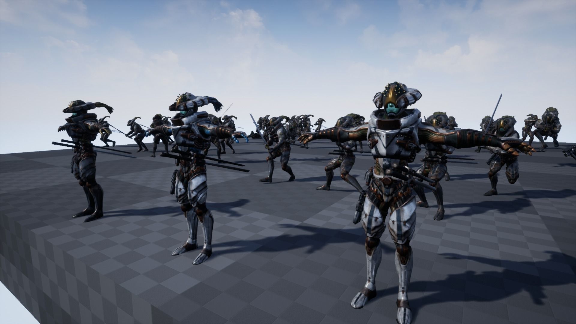 Shinobi Sci Fi Low-poly 3D model_26