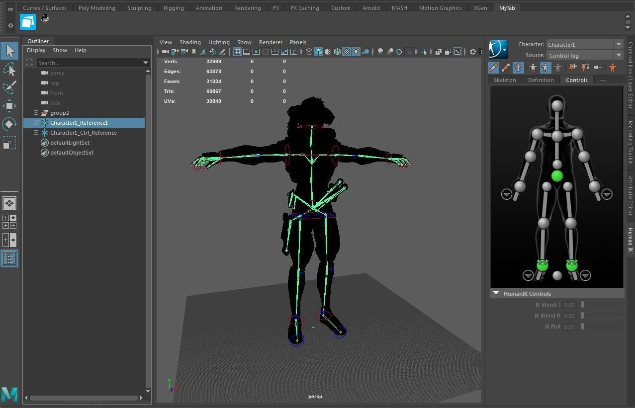 Shinobi Sci Fi Low-poly 3D model_29