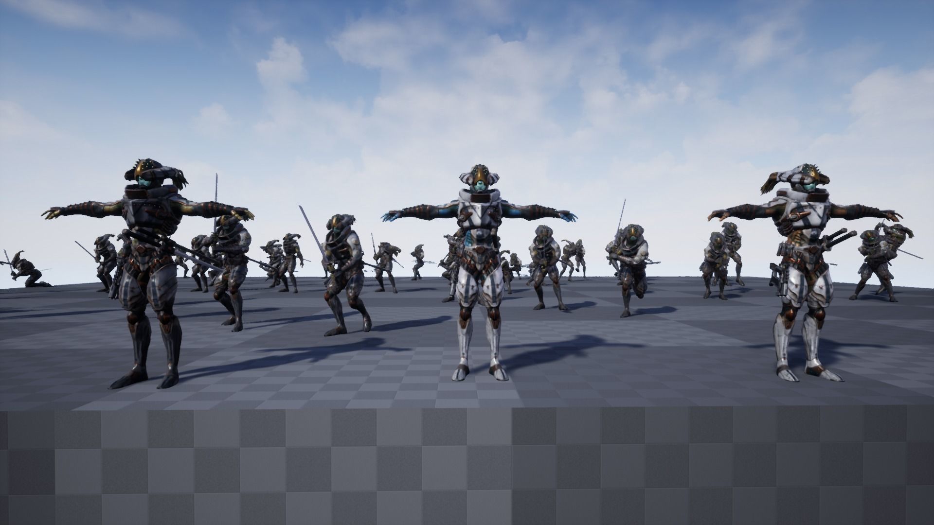 Shinobi Sci Fi Low-poly 3D model_23