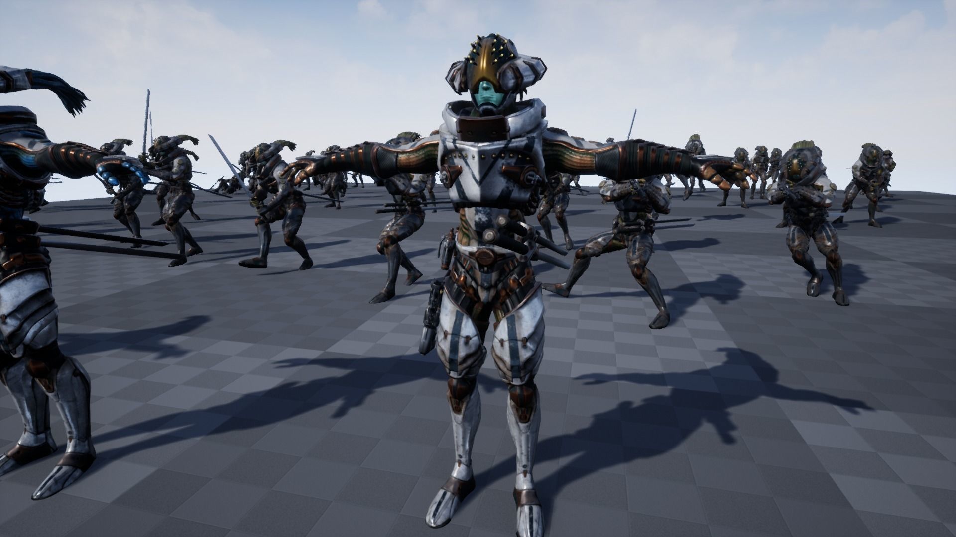 Shinobi Sci Fi Low-poly 3D model_28