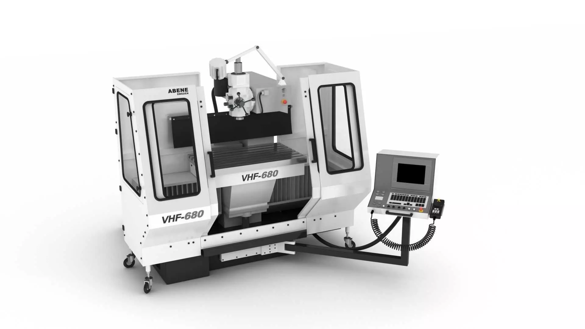 Corded Milling Machine ABENE VHF-680 3D model_0