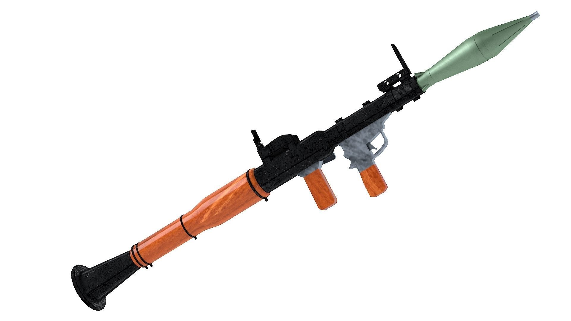 フルスクラッチ RPG-7 ロケットランチャー 3Dプリンター 成形 M フルスクラッチ RPG-7 ロケットランチャー 3Dプリンター 成形 赤E