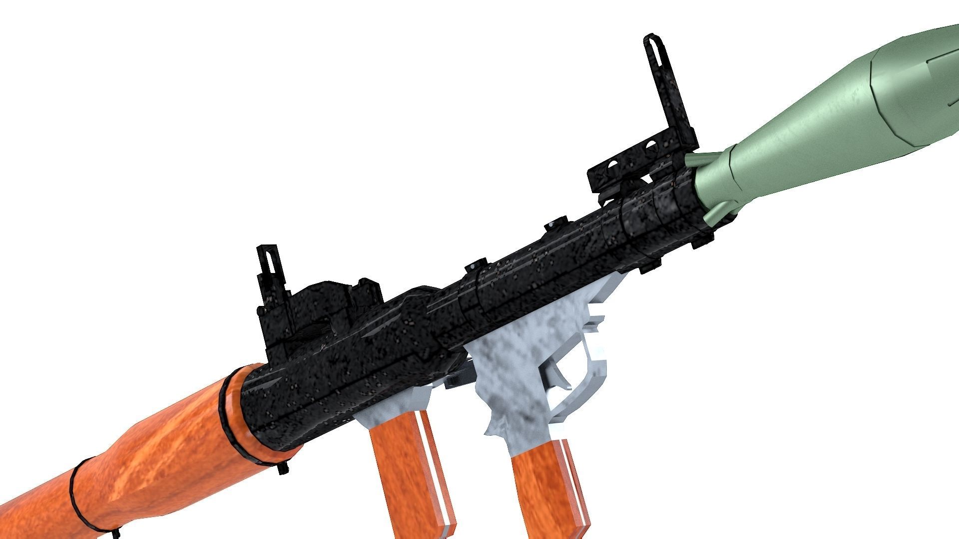 RPG-7 Rocket Launcher 3D model | CGTrader