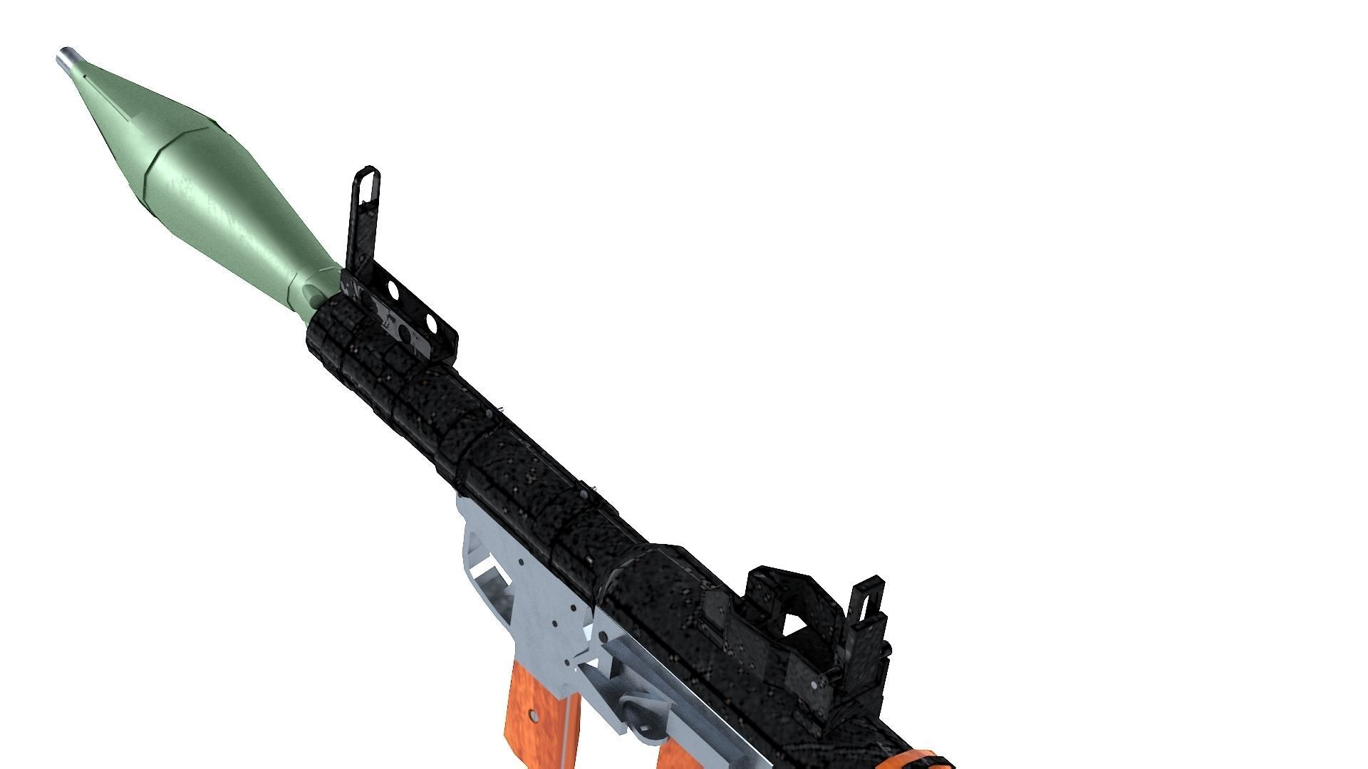 RPG-7 Rocket Launcher 3D model | CGTrader