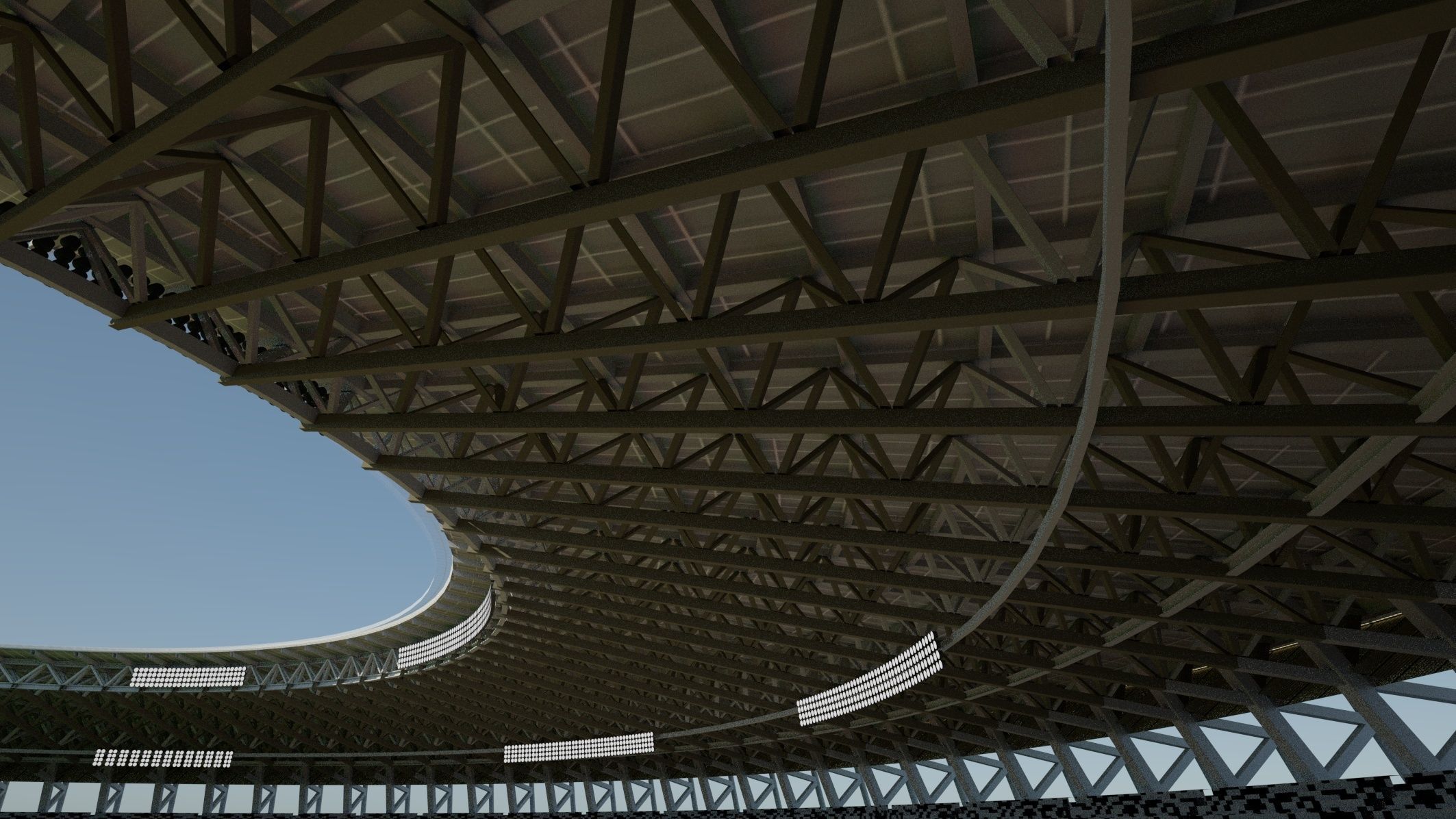 2020 Olympics Tokyo Stadium 3D model_5