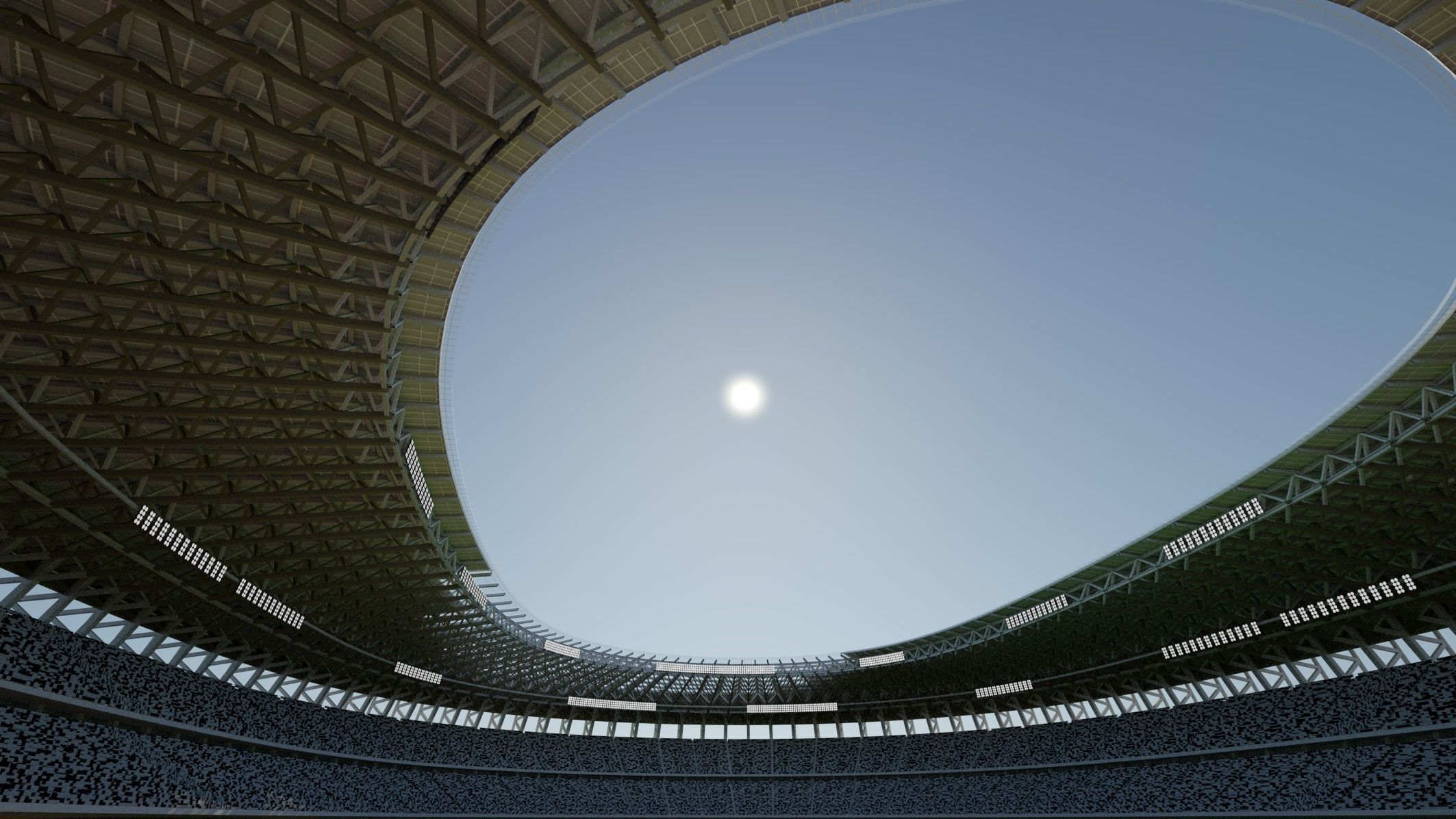 2020 Olympics Tokyo Stadium 3D model_4