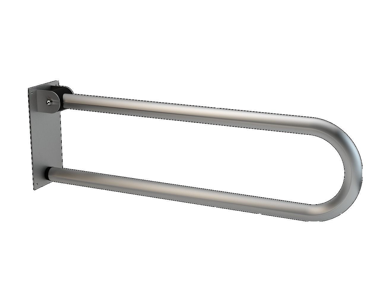 Stainless Handle Table Moving 3D model_0