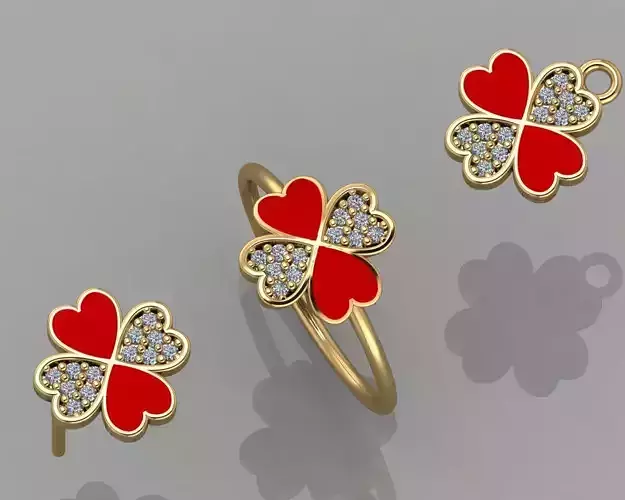 GC GOLD CM024- Diamond set 