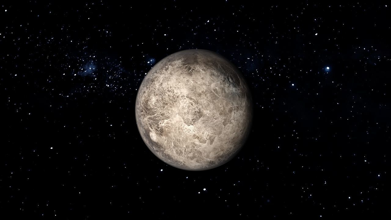 DWARF PLANET---CERES 4K Low-poly 3D model_19