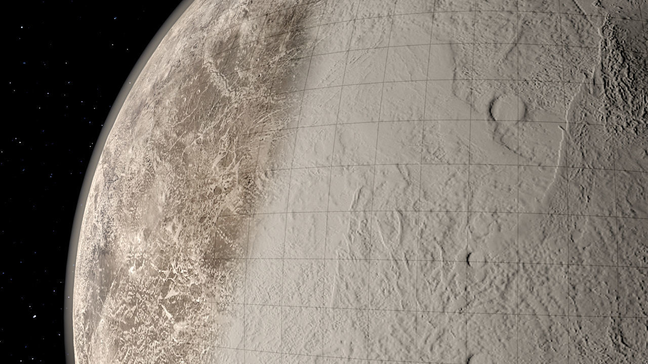 DWARF PLANET---CERES 4K Low-poly 3D model_2