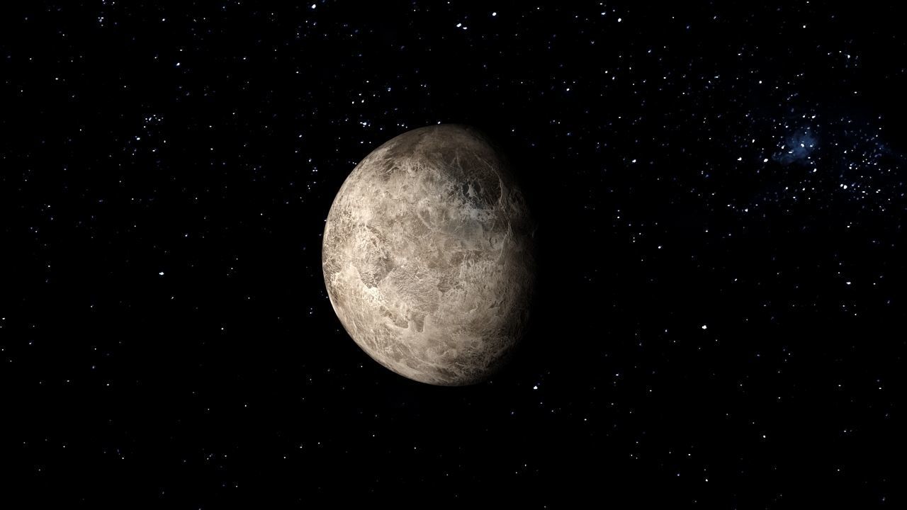 DWARF PLANET---CERES 4K Low-poly 3D model_6