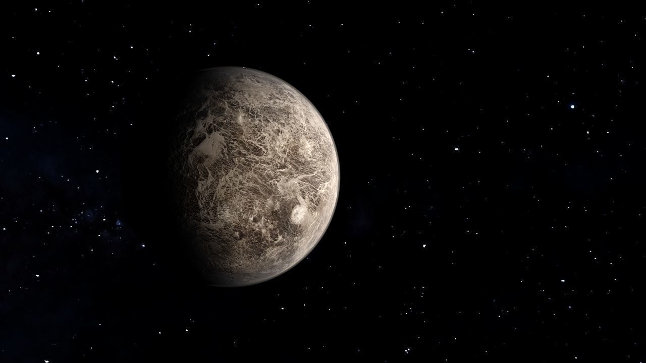 DWARF PLANET---CERES 4K Low-poly 3D model_35
