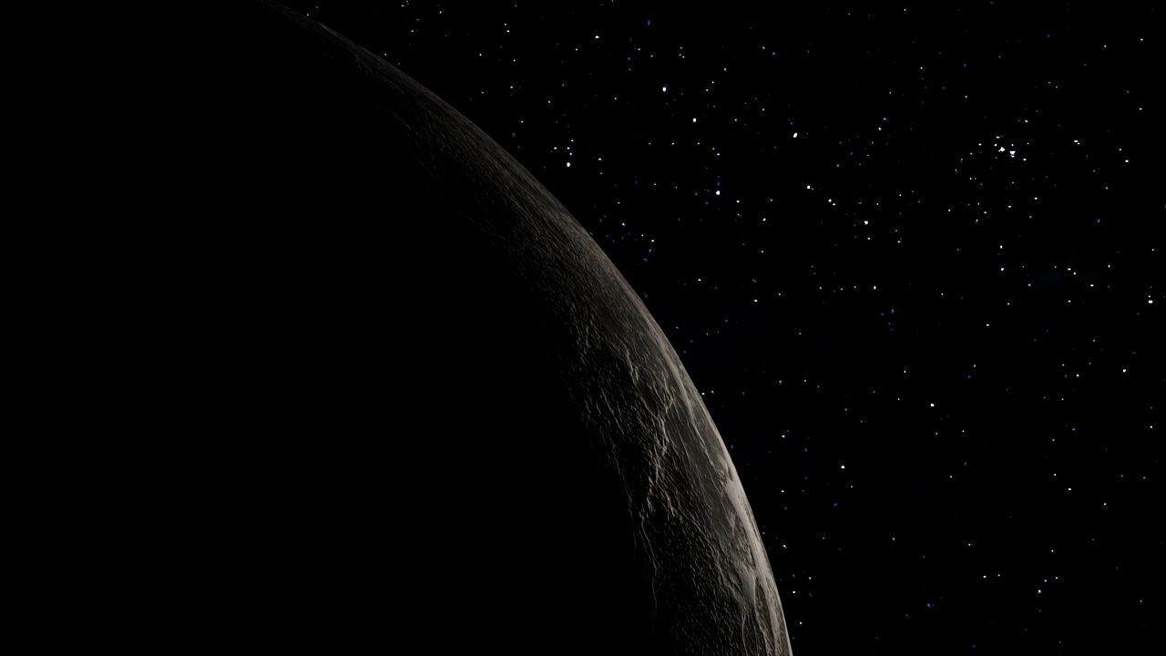 DWARF PLANET---CERES 4K Low-poly 3D model_22