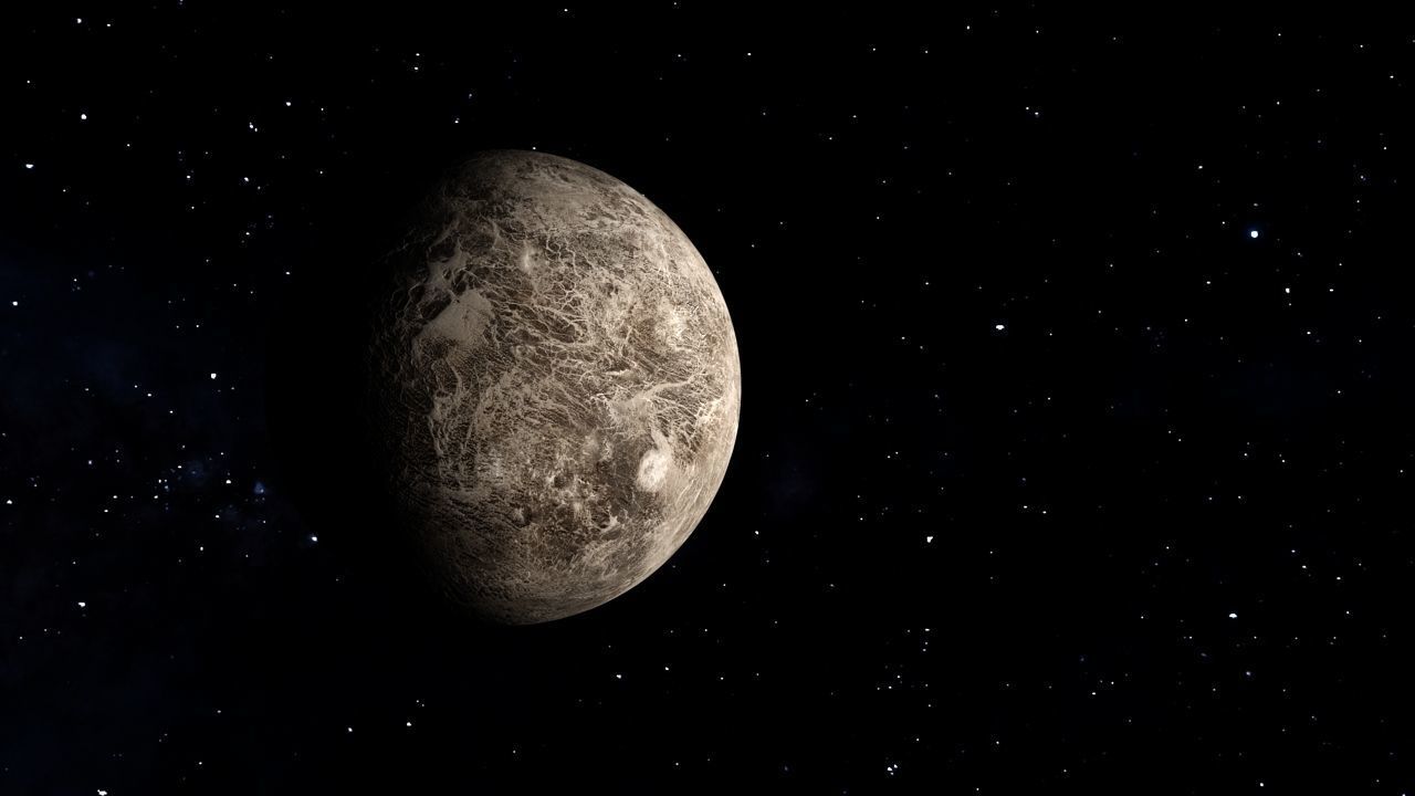 DWARF PLANET---CERES 4K Low-poly 3D model_34