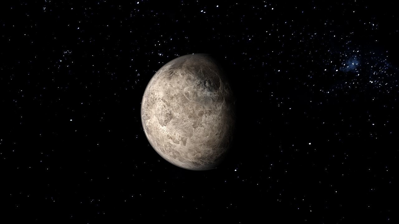 DWARF PLANET---CERES 4K Low-poly 3D model_7