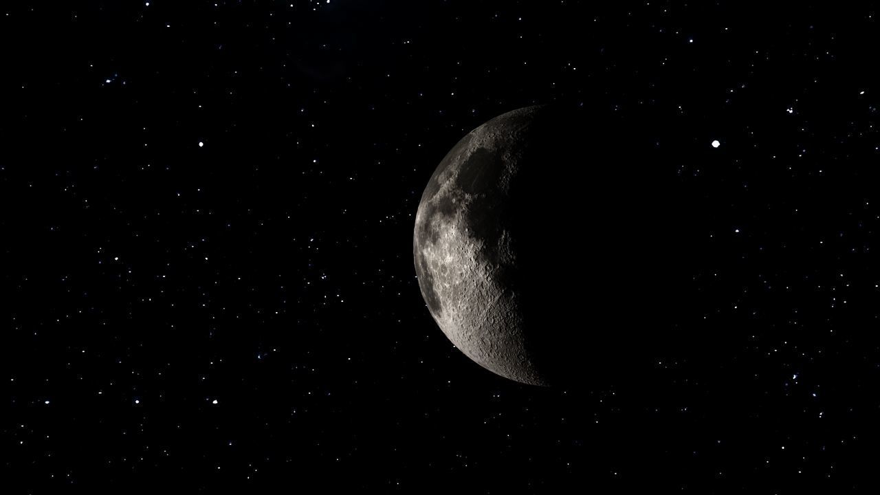 SATELLITE---MOON 8K Low-poly 3D model_29
