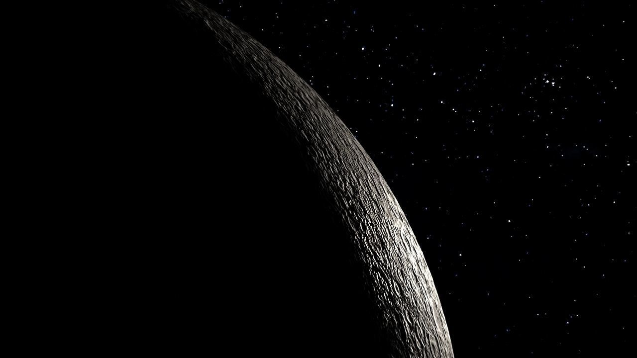 SATELLITE---MOON 8K Low-poly 3D model_26