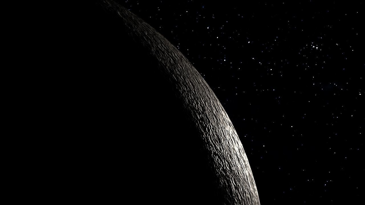 SATELLITE---MOON 8K Low-poly 3D model_25