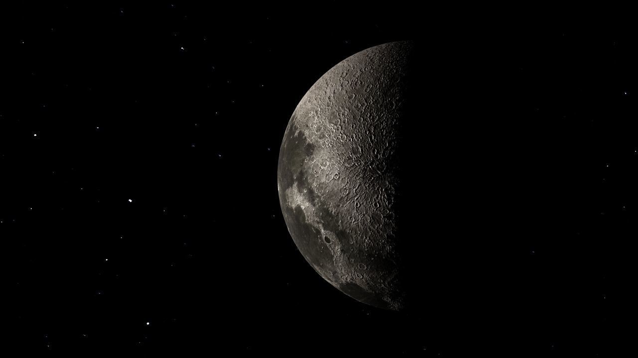 SATELLITE---MOON 8K Low-poly 3D model_27