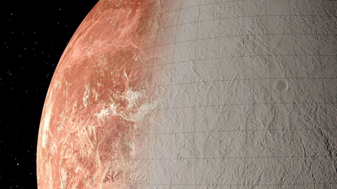 DWARF PLANET---MAKEMAKE 4K Low-poly 3D model_2