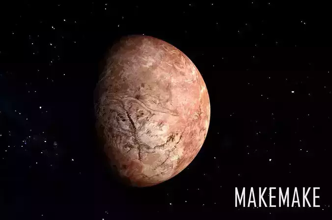 DWARF PLANET---MAKEMAKE 4K Low-poly 3D model