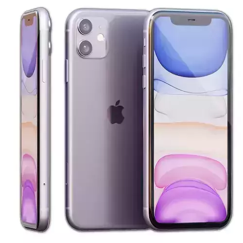 Apple iPhone 11 Low-poly 3D model