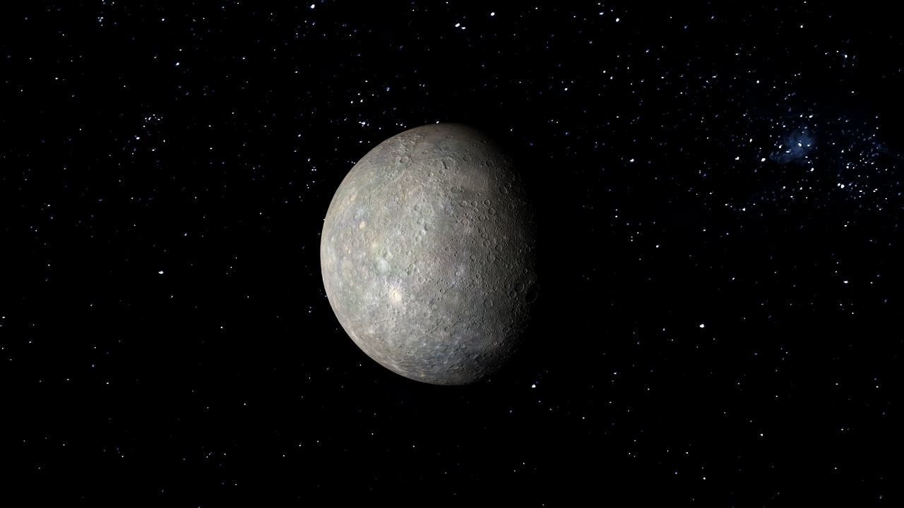 PLANET---MERCURE 8K Low-poly 3D model_6