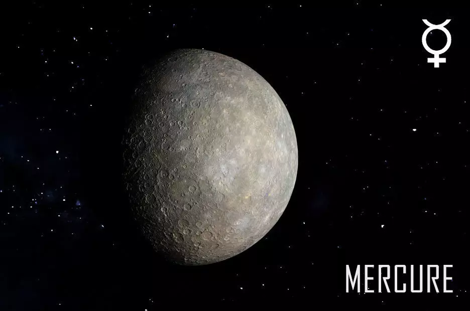 PLANET---MERCURE 8K Low-poly 3D model_0