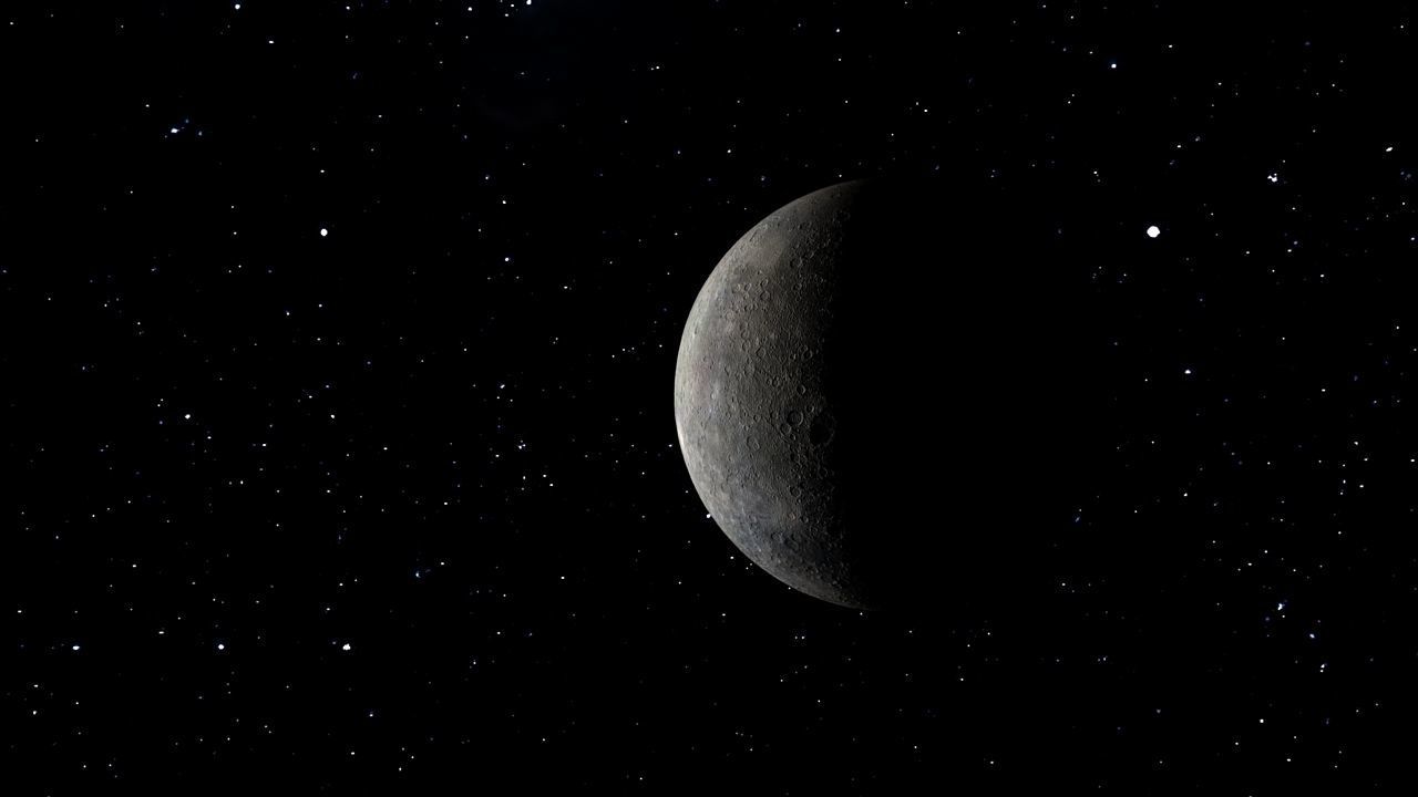 PLANET---MERCURE 8K Low-poly 3D model_24