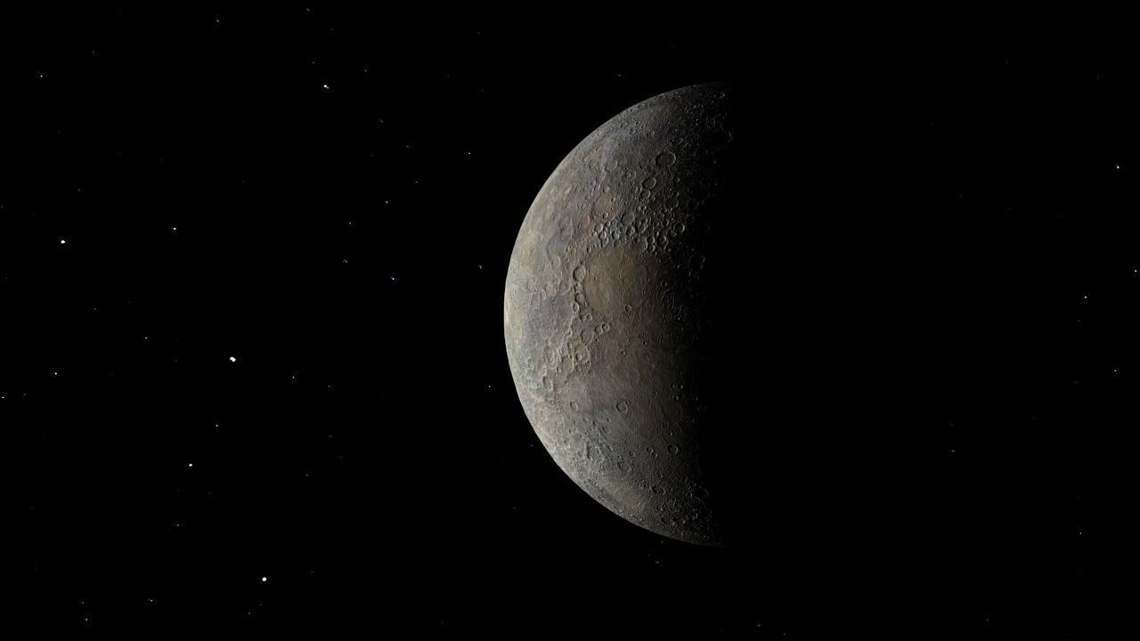 PLANET---MERCURE 8K Low-poly 3D model_21