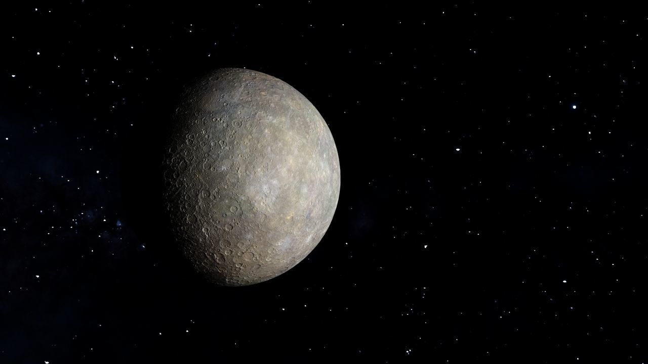 PLANET---MERCURE 8K Low-poly 3D model_27