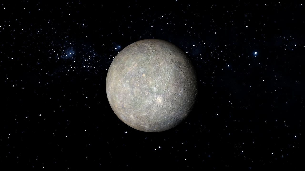 PLANET---MERCURE 8K Low-poly 3D model_15