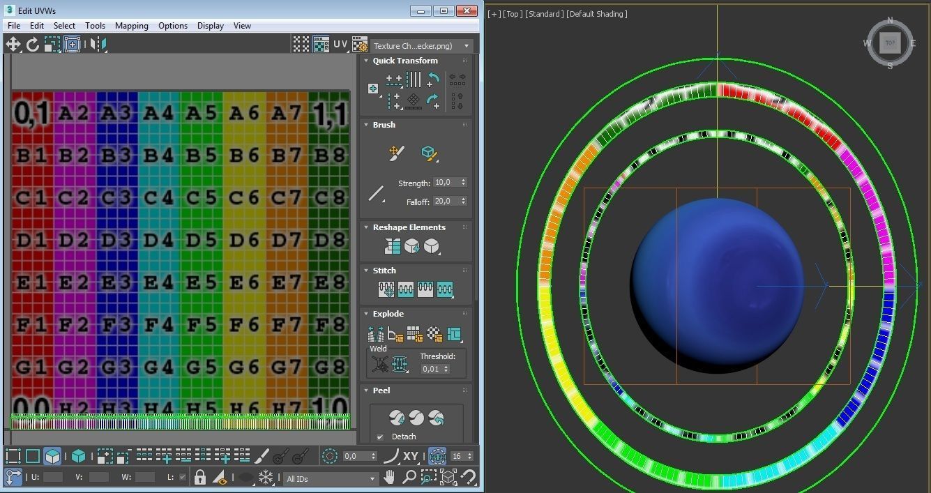 PLANET---NEPTUNE 2K Low-poly 3D model_5