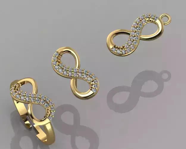 GC GOLD CM030- Diamond set 