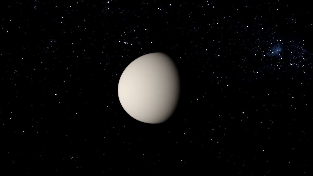 PLANET---SATURNE 4K planet saturn Low-poly 3D model_10